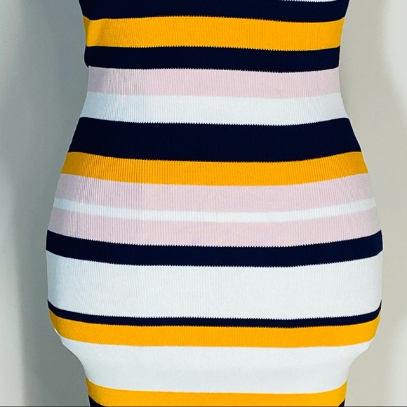 Kookai Dresses Kookai Striped Bodycon Fitted Dress Poshmark